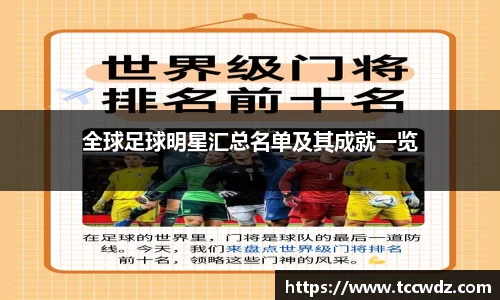 全球足球明星汇总名单及其成就一览